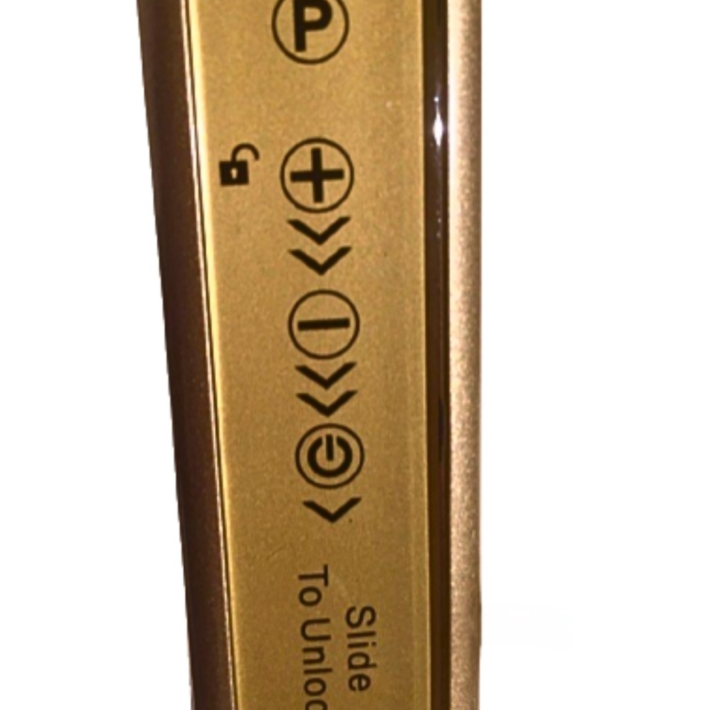 KIPOZI 1” Nano Titanium Gold Flat Iron Straightener - Picture 3 of 7